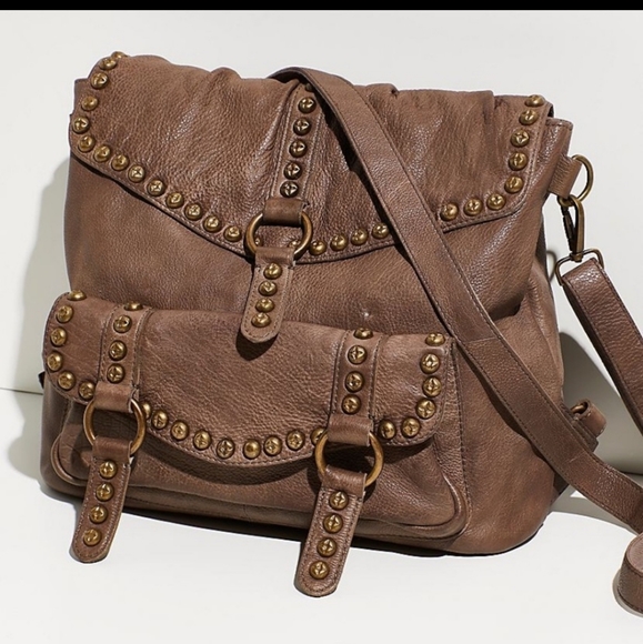 Free People Handbags - New Free People Sumac Studded Messenger